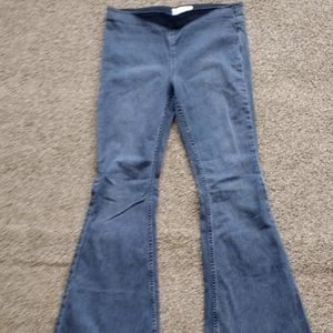 Free People wide leg jeans